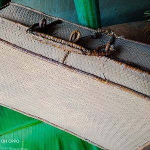 Classic Handwoven Rattan Suitcase